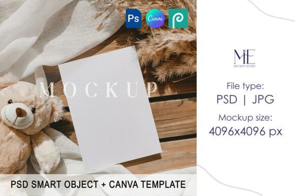 Baby Invitation Card Mockup for Baby Shower: A Creative Tool for Memorable Events