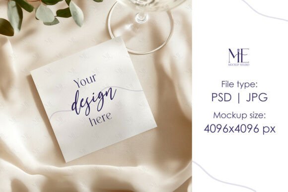 Creative Possibilities with Napkin Mockups: From Cocktail Designs to Wedding Themes