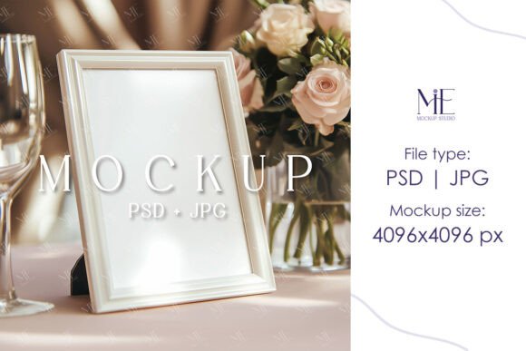 Enhance Your Design Presentations with Table Sign Mockups