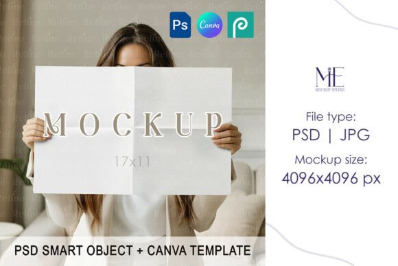 Large Newspaper Mockup Folded Paper Wedd: A Creative Tool for Design Presentation