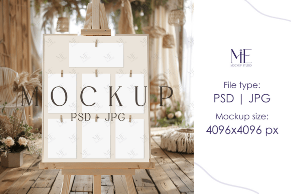 Seating Chart Mockup, Wedding Card PSD: A Designer’s Secret Weapon for Realistic Presentations